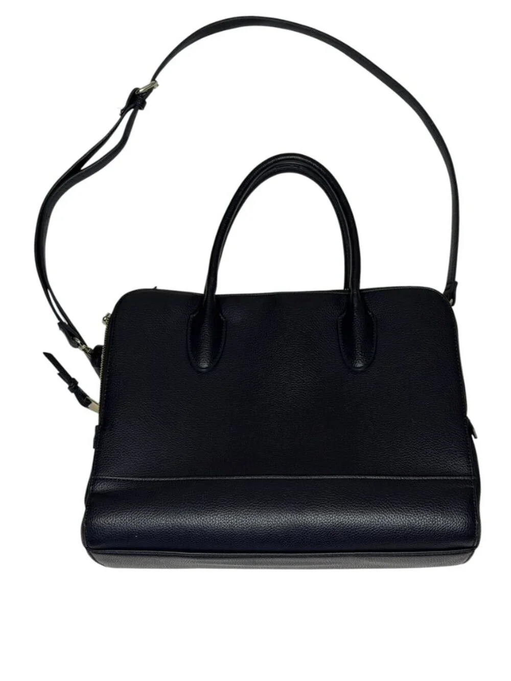 Urban Expressions Faux Pebbled Leather Purse Crossbody Hand Bag Black NWOT